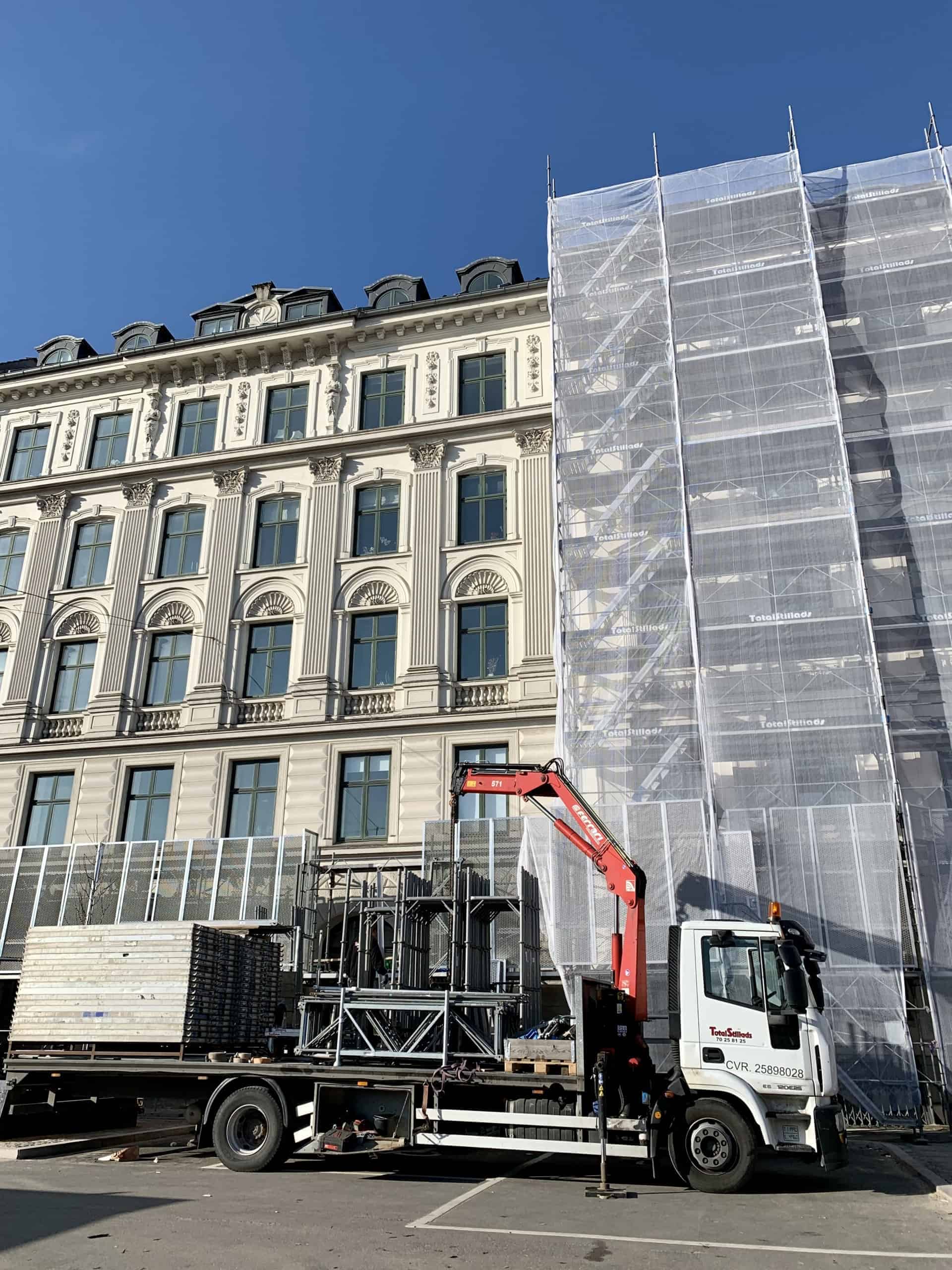 Facaderenovering igangsat
